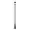 Z-Lite Davina 3 Light Outdoor Post Mounted Fixture, 10in. W x 114.25in. H, Black 5016PHMR-519P-BK - alternate 3